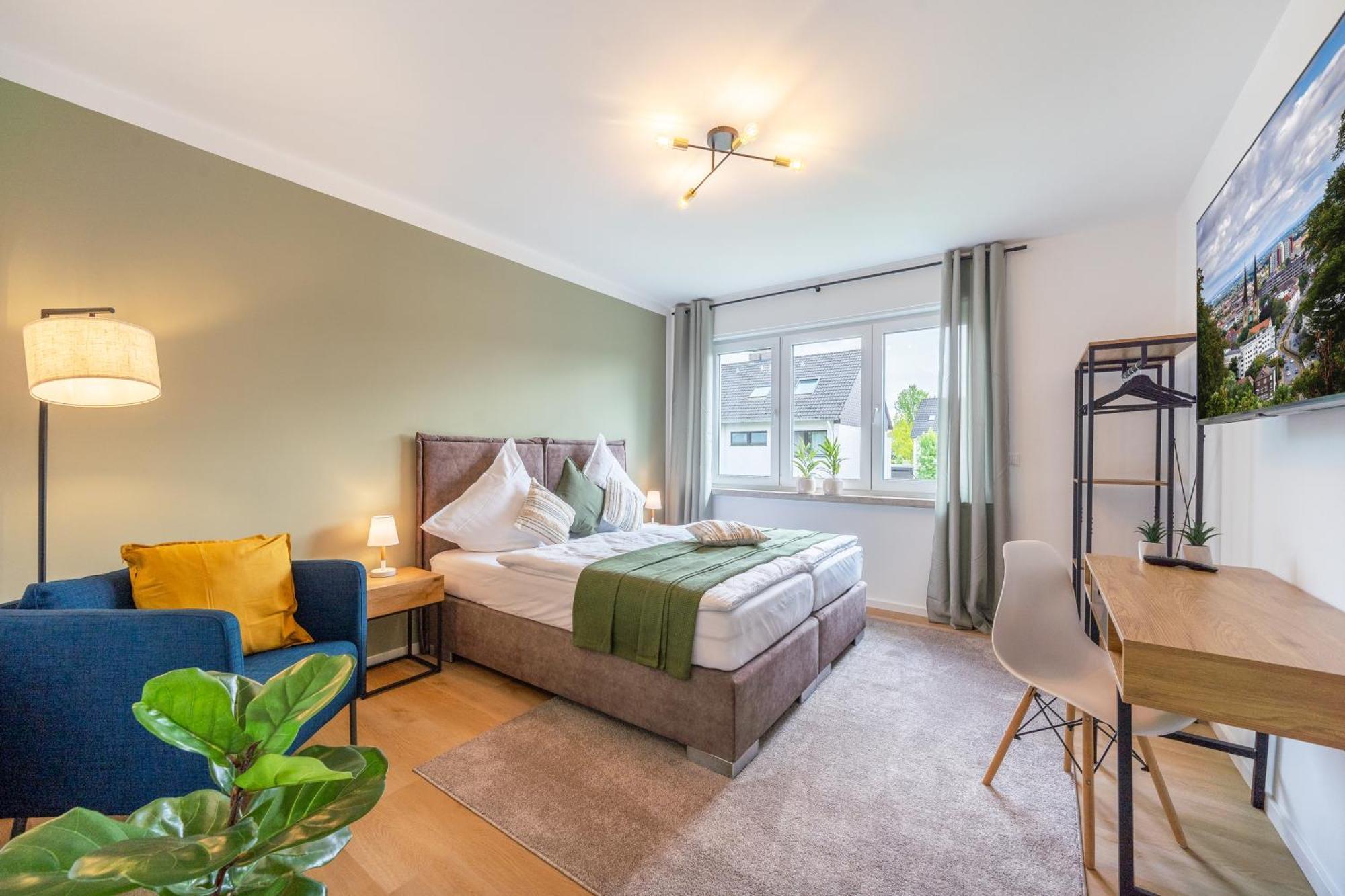 Raw-Flat Meier - Modern - Stylisch - Balkon - Netflix Bielefeld Exteriör bild